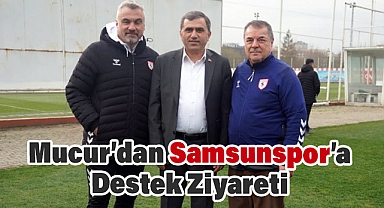 MHP Samsun İl Başkanı Burhan Mucur’dan Samsunspor’a Destek Ziyareti