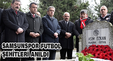 Samsunspor'un Futbol Şehitleri Dualarla Anıldı