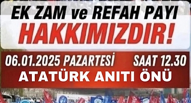 Türkiye Kamu-Sen’den Ek Zam Eylemi