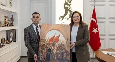 Afyonkarahisar Belediye Başkanı Burcu Köksal’a Teşekkür Ziyareti