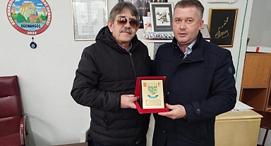 Čaška Belediyesi Başkanı Goran Stojanovski, EGEMAKGÖÇ'ü Ziyaret Etti
