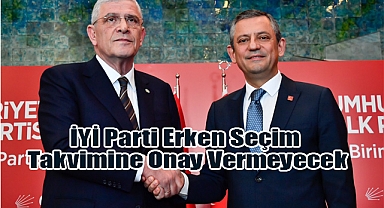 Dervişoğlu: Erken Seçim Tartışmalarına Karşıyız