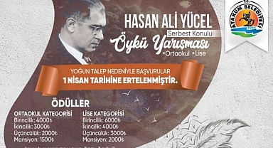 Hasan Ali Yücel Öykü Yarışmasına Başvuru Süresi Uzatıldı
