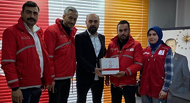 KIZILAY’DAN HAVZA AK PARTİ İLÇE BAŞKANLIĞI’NA ZİYARET