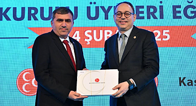 MHP Samsun Heyeti Eğitim Programında Buluştu