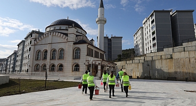 Muğla Büyükşehir Belediyesi Camilerde Temizlik Çalışması Başlattı