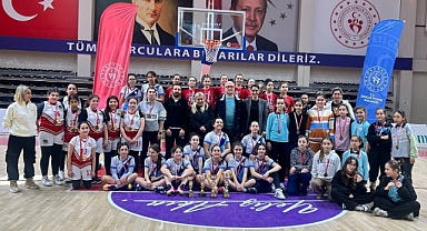 Okul Sporları Küçük Kız-Erkek Basketbol İl Birinciliği Sona Erdi