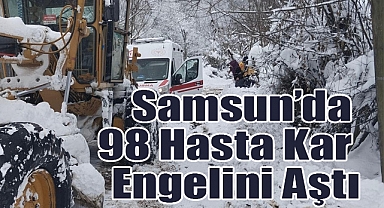 Samsun'da 98 Hasta Kar Engelini Aştı