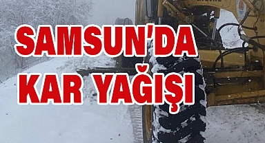 Samsun'da Kar Yağışı Etkisini Gösterdi: Yetkililerden Uyarı!