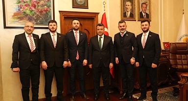 Sevdamız Samsun’dan Büyükşehir Belediye Başkanı Halit Doğan’a Destek Ziyareti