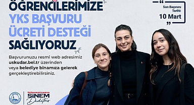 Üsküdar Belediyesi’nden YKS’ye Girecek Öğrencilere Destek