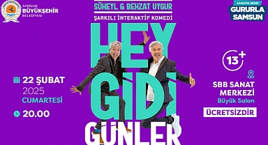 UYGUR KARDEŞLER 'HEY GİDİ GÜNLER' İLE SAMSUN’DA