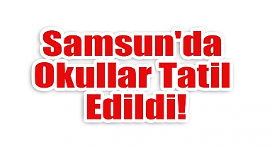Valilikten Açıklama: Eğitime Ara Verildi