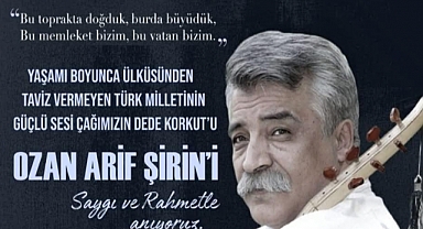 Zafer Partisi’nden Ozan Arif’e Anma Mesajı