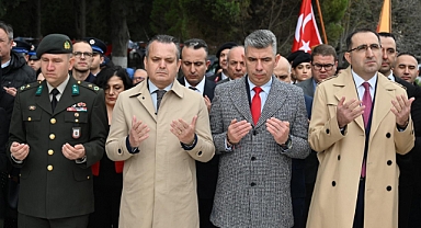 Çanakkale Zaferi’nin 110. Yıl Dönümünde Soma’da Anma Programı Düzenlendi