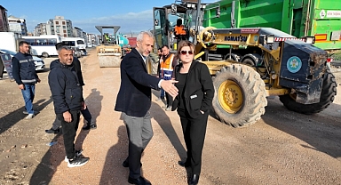 Cider Yolu'nda Asfalt Öncesi Çalışmalar Başladı