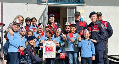 Jandarma İlkokul Öğrencileri İle Bir Araya Geldi