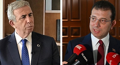 MANSUR YAVAŞ VE EKREM İMAMOĞLU ARASINDA SALON GERİLİMİ