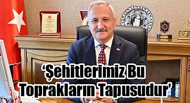 MHP'li Yurdakul: Çanakkale Ruhunu Yaşatmak Boynumuzun Borcudur