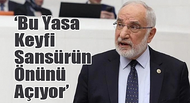 Milletvekili Karaman: 'Bu Kanun Sansür Yasasının Yeni Versiyonu'
