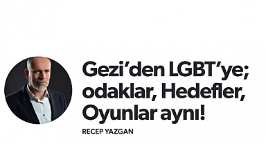 Recep Yazgan'dan LGBT'ye Karşı Mücadele Çağrısı