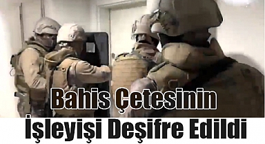 Sinop Merkezli 4 İlde Yasa Dışı Bahis Operasyonu