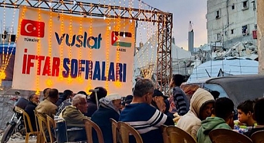 Vuslat Derneği Ramazan Boyunca Gazze’de İftar Sofraları Kuruyor