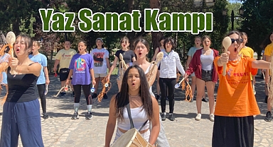 ÇGST Yaz Sanat Kampı Beşinci Kez Çanakkale'de Sanatseverlerle Buluşuyor