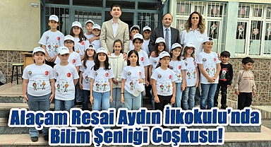 Alaçam Resai Aydın İlkokulu’nda 4. Sınıflar Bilim Şenliği Coşkusu!