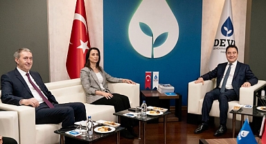 Ali Babacan, DEM Parti Eş Genel Başkanlarını Ağırladı