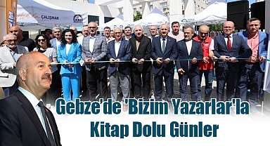 Gebze'de 'Bizim Yazarlar'la Kitap Dolu Günler