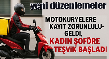 Motokuryeler Artık Kayıt Altında, Kadın Şoförlere Büyük Destek