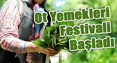 Samsun'da Ot Yemekleri Festivali Başladı
