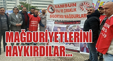 Samsun’da Staj ve Çıraklık Mağdurları 1 Mayıs’ta Seslerini Yükseltti