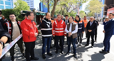 Sarıyer Maslak’ta Çöken Yolda Su ve Gaz Akışı Normale Döndü