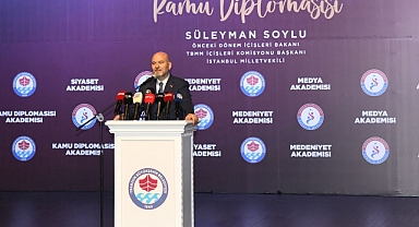 Süleyman Soylu Trabzon'da Gençlerle Kamu Diplomasisini Konuştu