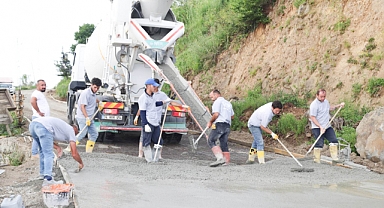Canik Belediyesi’nden kırsalda ulaşım hamlesi