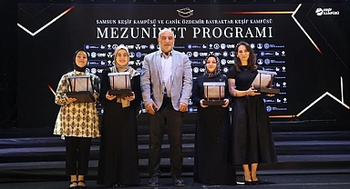 Canik Keşif Kampüsü'nde Mezuniyet Coşkusu
