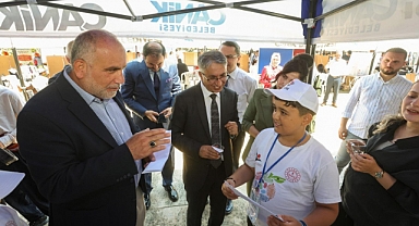 Canik’te Öğrencilerden Teknoloji Şöleni