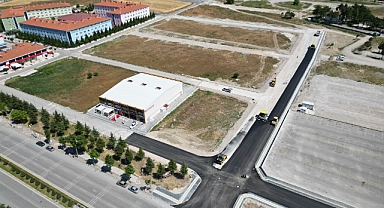 Çorum’da İki Hastaneyi Buluşturan Yeni Yol Tamamlanıyor