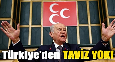 Devlet Bahçeli'den Dünya ve Bölge Gündemine Sert Tepki: 'Taviz Yok'