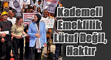 Elif Esen’den Emeklilikte Adalet Çağrısı