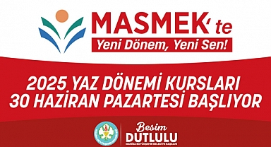 MASMEK’te Yaz Kursları Başlıyor
