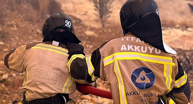 Akkuyu NGS İtfaiye Ekibinden, Mersin’deki Orman Yangınına Hızlı Müdahale