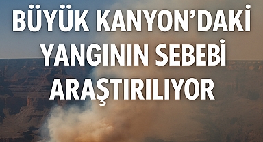 Büyük Kanyon'daki Yangının Sebebi Araştırılıyor