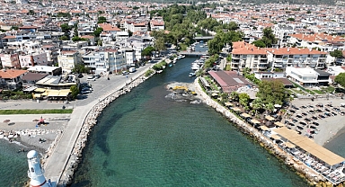 Edremit’te, Dere Temizlik Çalışmaları Sürüyor