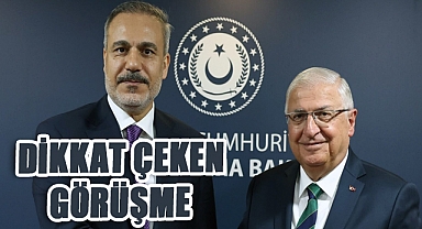Güler ve Fidan'dan dikkat çeken görüşme