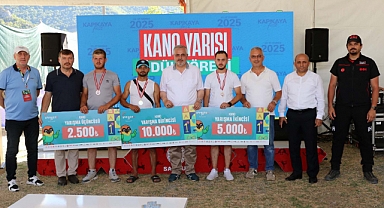 KapıkayaFest'te bir ilk: Kral Mezarları Kano Yarışı ile adrenalin doruktaydı
