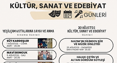 Milas’ta Ağustos Ayı Sanatla Dolu Geçecek: Kültür, Sanat ve Edebiyat Günleri Başlıyor