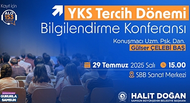 Samsun Büyükşehir’den YKS Adaylarına Bilgilendirme Konferansı